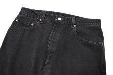 画像2: 98' Used Levi's 505 Denim Pants Black made in MEXICO リーバイス (2)