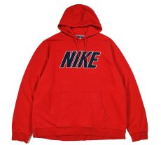 画像1: Used Nike Sweat Hoodie Red (1)