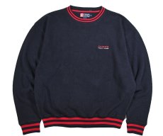 画像1: Deadstock Chaps Ralph Lauren Fleece Crew Neck (1)