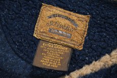 画像4: Used St John's Bay Fleece Crew Neck Navy made in USA (4)