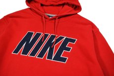 画像2: Used Nike Sweat Hoodie Red (2)