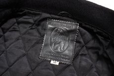 画像4: Used Golden Bear Melton/Leather Varsity Jacket "King Pin" made in USA (4)