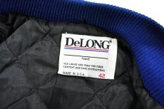 画像4: Used DeLong Melton Varsity Jacket made in USA (4)