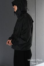 画像9: Black Diamond Treeline Rain Shell Jacket Black (9)