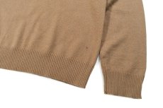 画像3: Used Cashmere V-Neck Knit Sweater (3)