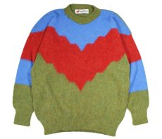 画像1: Used Alpaca Knit Sweater (1)