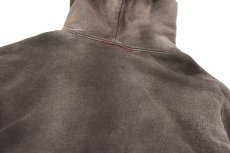 画像5: MOOJI MOOJI US Oversize Zip Up Hoodie Aged Brown (5)