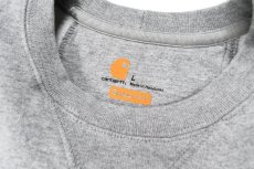 画像4: Used Carhartt Crew Neck Sweat Shirt Grey (4)