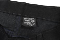 画像7: Prison Blues Double Knee Denim Work Jean Black プリズンブルース (7)