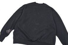 画像5: Used Delta Blank Sweat Shirt Fade Black (5)