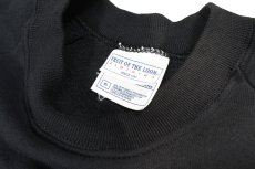 画像5: Used Fruit of the Loom Raglan Sleeve Blank Sweat Shirt Fade Black (5)