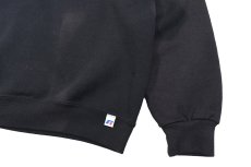 画像3: Used Russell Athletic Blank Sweat Shirt Fade Black (3)