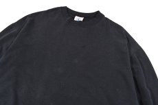 画像2: Used Delta Blank Sweat Shirt Fade Black (2)