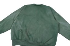 画像5: Used Hanes Blank Sweat Shirt Fade Green (5)