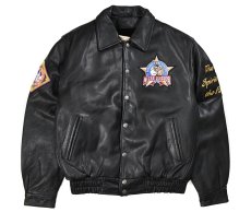 画像1: Used Negro Leagues Baseball Museum Leather Jacket (1)