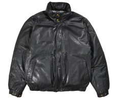 画像1: Used Eddie Bauer Leather Down Jacket (1)