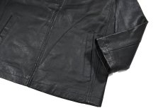 画像3: Used Knightsbridge Leather Jacket Black (3)