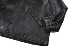 画像3: Used Imageseller Leather Jacket Black "Jack Daniel's" (3)