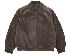 画像1: Used John Ashford Suede Jacket Brown (1)