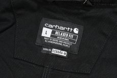 画像5: Carhartt Duck Unlined Chore Coat Black (5)