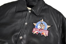 画像2: Used Negro Leagues Baseball Museum Leather Jacket (2)