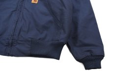 画像3: Used Carhartt Duck Active Jacket Navy "ReConserve" (3)