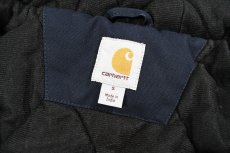 画像4: Used Carhartt Duck Active Jacket Navy "Long" (4)