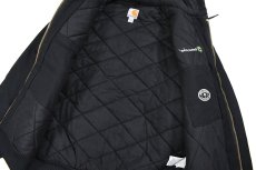 画像5: Deadstock Carhartt Duck Active Jacket Black "Century Link" made in USA (5)