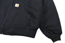 画像3: Deadstock Carhartt Duck Active Jacket Black "Century Link" made in USA (3)