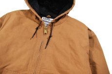 画像2: Used Carhartt Duck Active Jacket Brown (2)