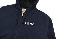 画像2: Used Carhartt Duck Active Jacket Navy "Long" (2)