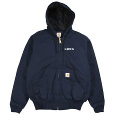 画像1: Used Carhartt Duck Active Jacket Navy "Long" (1)