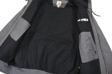 画像5: Deadstock Carhartt Duck Active Jacket Gravel "Timberlake Cabinetry" (5)