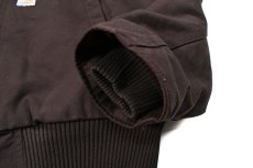 画像4: Carhartt Washed Duck Insulated Active Jacket Dark Brown (4)