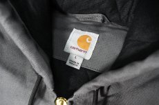 画像4: Deadstock Carhartt Duck Active Jacket Gravel "Timberlake Cabinetry" (4)