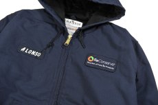 画像2: Used Carhartt Duck Active Jacket Navy "ReConserve" (2)