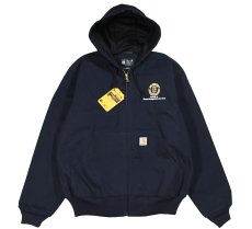 画像1: Carhartt Duck Thermal Lined Active Jacket Navy "Anne Arundel County DPW" (1)