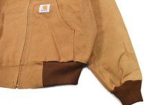 画像3: Deadstock Carhartt Duck Thermal Lined Active Jacket Brown "Donnelly Bros" made in USA (3)