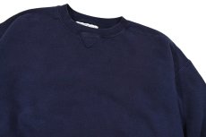 画像2: Used Russell Athletic × L.L.Bean Crew Neck Sweat Shirt Navy made in USA (2)