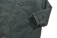 画像3: Used Levi's Canvas Sherpa Chore Coat Green (3)