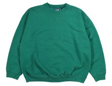 画像1: Used Gap Blank Sweat Shirt Green made in USA (1)