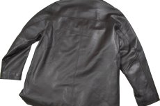 画像6: Used Eddie Bauer Leather Coat Dark Brown (6)