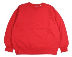 画像1: Used Gap Blank Sweat Shirt Red (1)