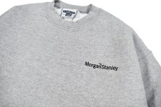 画像2: Used Lee Embroidered Sweat Shirt "Morgan Stanley" (2)