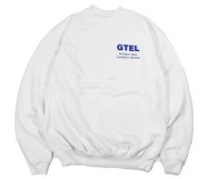 画像1: Deadstock Raglan Sleeve Print Sweat Shirt "GTEL" (1)