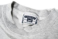 画像4: Used Lee Embroidered Sweat Shirt "Fleet" (4)