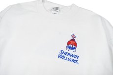 画像2: Used Print Sweat Shirt "Sherwin-Williams" (2)