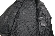 画像5: Used St John's Bay Leather Jacket Black (5)