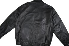 画像6: Used St John's Bay Leather Jacket Black (6)