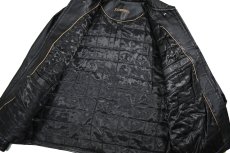 画像5: Used St John's Bay Leather Jacket Black (5)